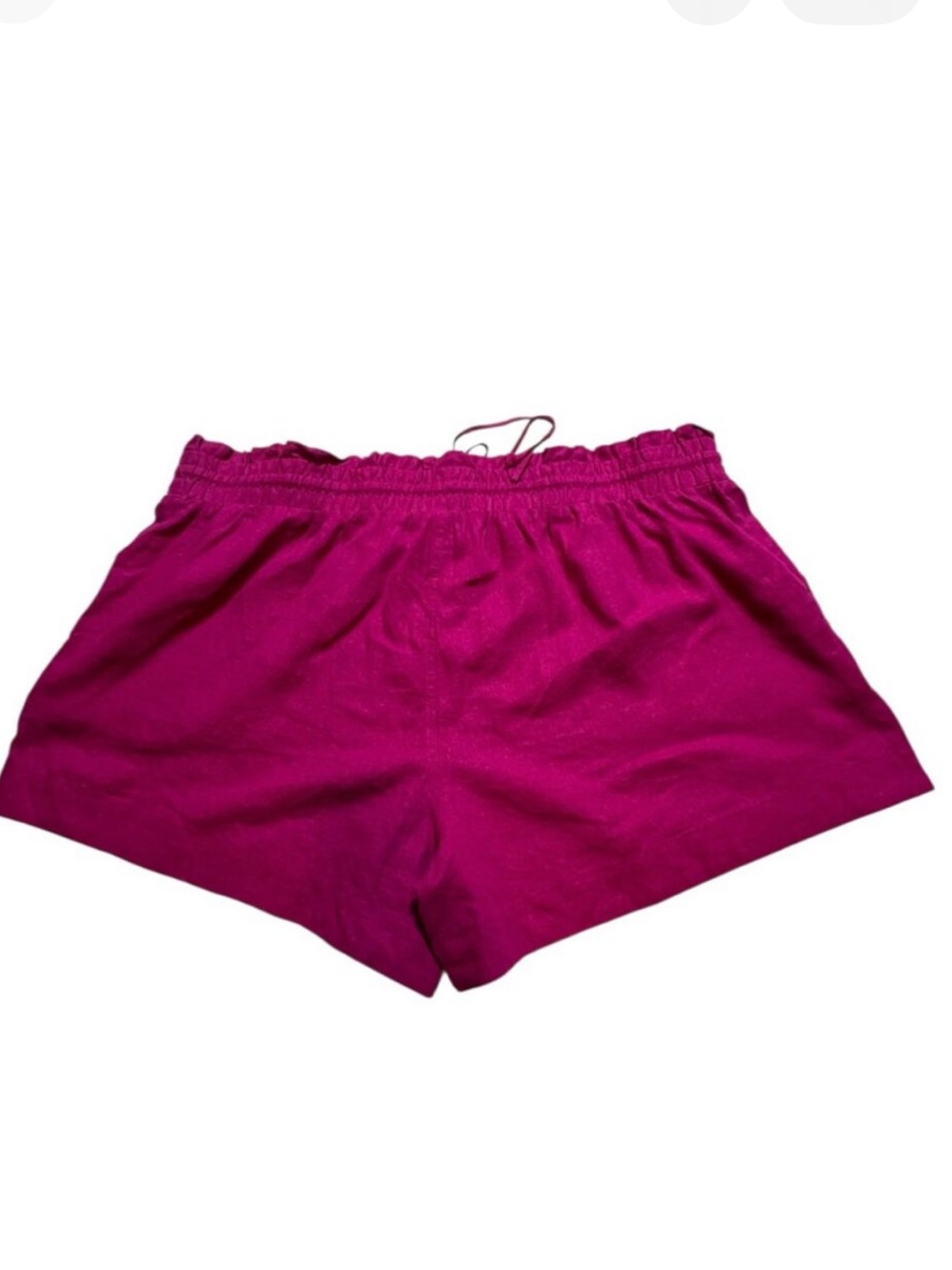 A New Day magenta linen blend shorts NWT size 2X